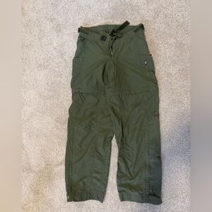 REI’s Convertible Olive Green Camping/Hiking Pants/Shorts
